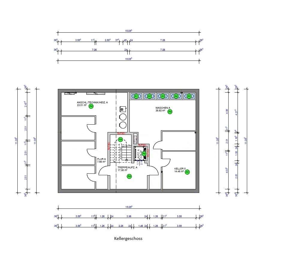 Haus 17a Kellergeschoss